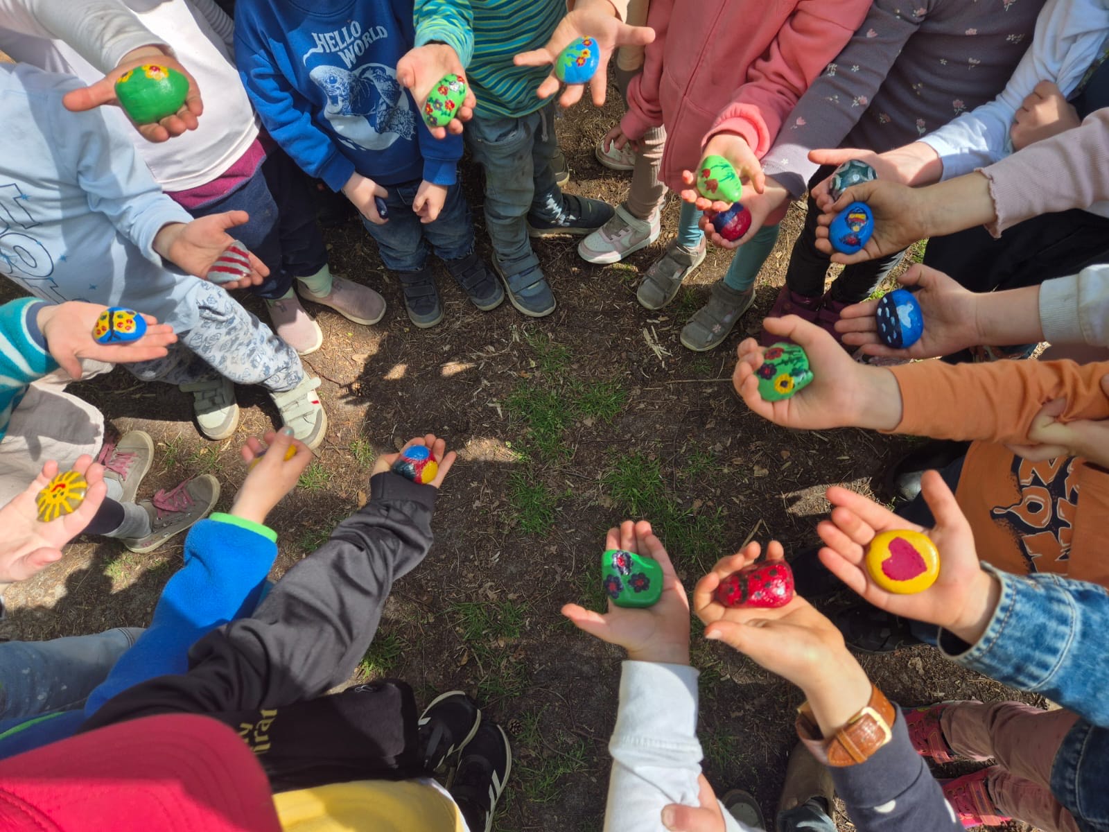 Waldwochen 2024 – Mittagessen und -schläfchen im Wald